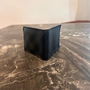 Burberry wallet, worn in.